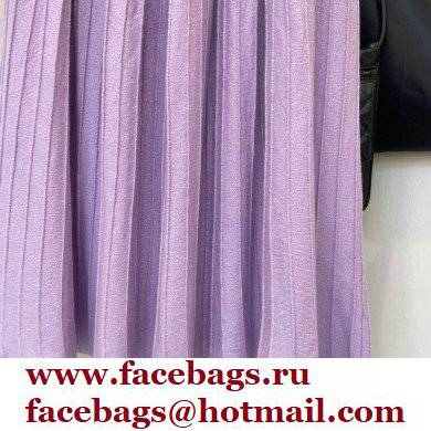 celine pleated skirt purple 2022 - Click Image to Close