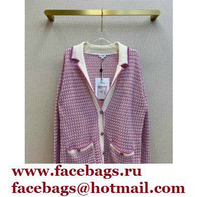 chanel pink tweed cardigan 2022 - Click Image to Close