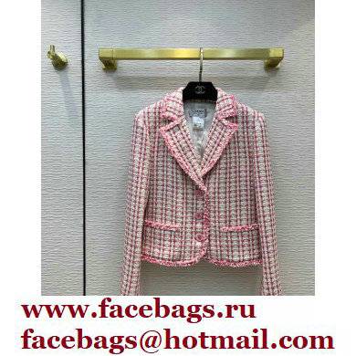 chanel pink tweed jacket 2022 - Click Image to Close