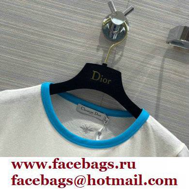dior D-Jungle Pop T-shirt blue 2022 - Click Image to Close