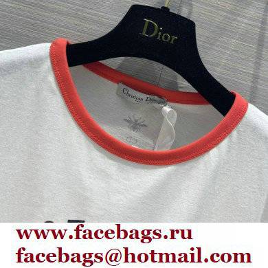 dior D-Jungle Pop T-shirt red 2022 - Click Image to Close
