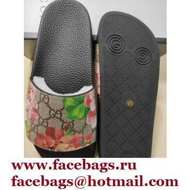 gucci lover's GG Blooms Supreme floral slide sandals