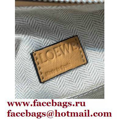 loewe LARGE Puzzle Hobo bag in nappa calfskin warm desert