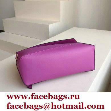loewe Puzzle Hobo bag in nappa calfskin bright purple - Click Image to Close
