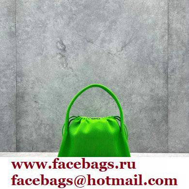 Alexander Wang Ryan Small Bag In Rib Knit Green 2022