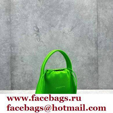 Alexander Wang Ryan Small Bag In Rib Knit Green 2022 - Click Image to Close