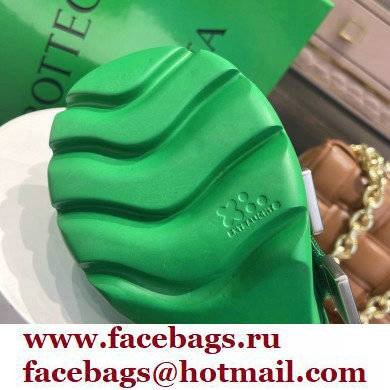 Bottega Veneta Padded technical fabric flash Heel sandals Green 2022