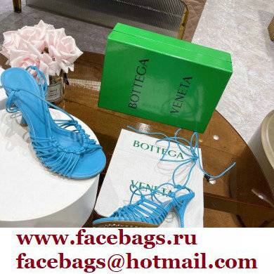 Bottega Veneta dot Heel sandals Blue 2022 - Click Image to Close