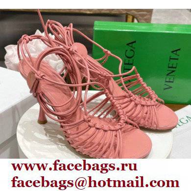 Bottega Veneta dot Heel sandals Pink 2022 - Click Image to Close