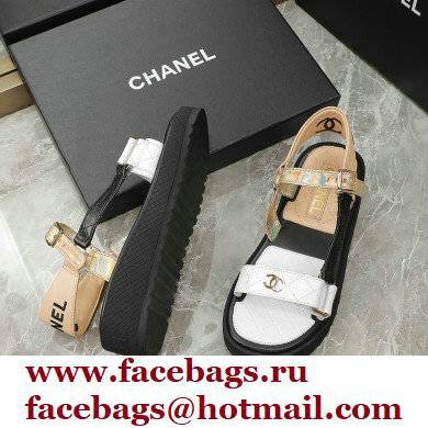 Chanel Lambskin Sandals G38880 02 2022