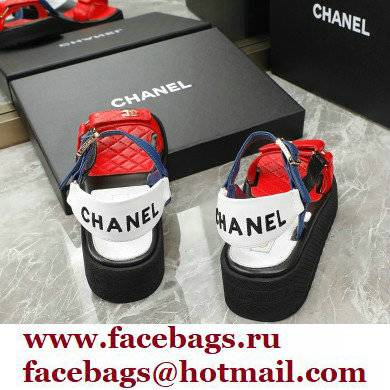 Chanel Lambskin Sandals G38880 03 2022