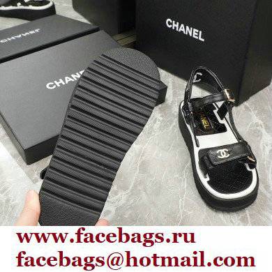 Chanel Lambskin Sandals G38880 04 2022 - Click Image to Close
