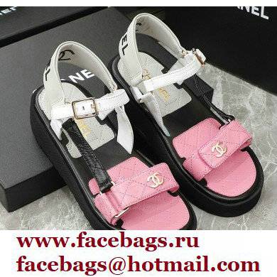 Chanel Lambskin Sandals G38880 05 2022