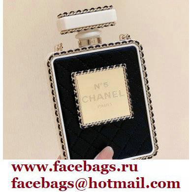 Chanel Lambskin and Plexi Perfume Bottle Evening Bag AS3263 in Original Quality Black 2022