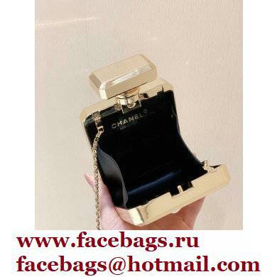Chanel MetalPerfume Bottle Evening Bag AS3264 in Original Quality Gold 2022