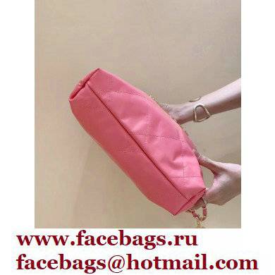 Chanel Shiny Calfskin CHANEL 22 Small Handbag AS3260 in Original Quality Coral Pink 2022