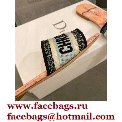 Dior Embroidered Cotton Dway Slides 02 2022 - Click Image to Close