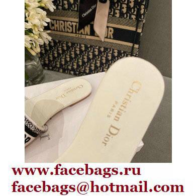 Dior Embroidered Cotton Dway Slides 06 2022 - Click Image to Close