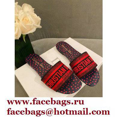 Dior Embroidered Cotton Dway Slides 14 2022 - Click Image to Close