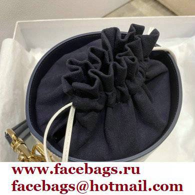 Dior small Blue smooth calfskin Vibe Bucket Bag 2022