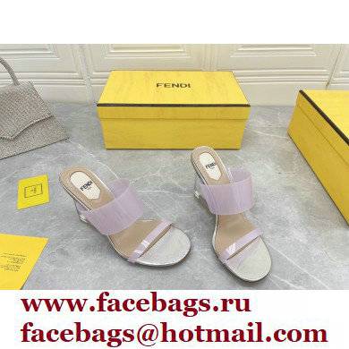 Fendi First Heel 9.5cm PVC TPU High-heeled Sandals 03 2022