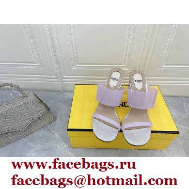 Fendi First Heel 9.5cm PVC TPU High-heeled Sandals 03 2022 - Click Image to Close