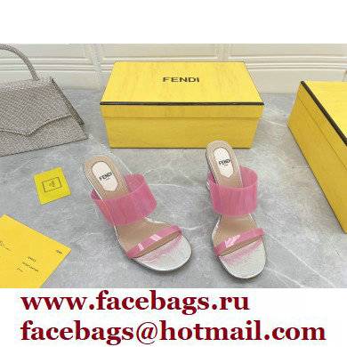 Fendi First Heel 9.5cm PVC TPU High-heeled Sandals 04 2022