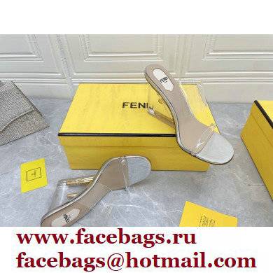 Fendi First Heel 9.5cm PVC TPU High-heeled Sandals 05 2022 - Click Image to Close