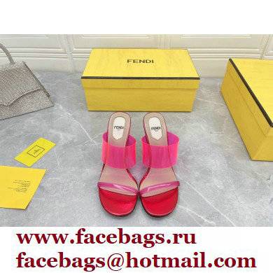 Fendi First Heel 9.5cm PVC TPU High-heeled Sandals 08 2022 - Click Image to Close