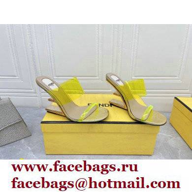 Fendi First Heel 9.5cm PVC TPU High-heeled Sandals 09 2022 - Click Image to Close