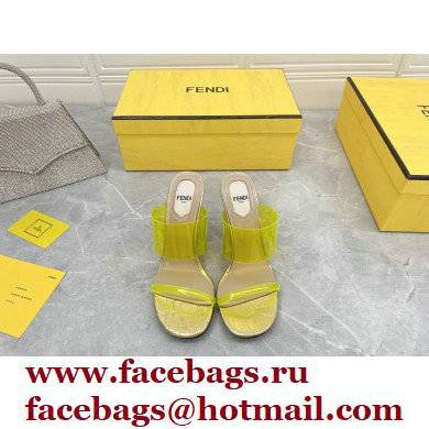 Fendi First Heel 9.5cm PVC TPU High-heeled Sandals 09 2022