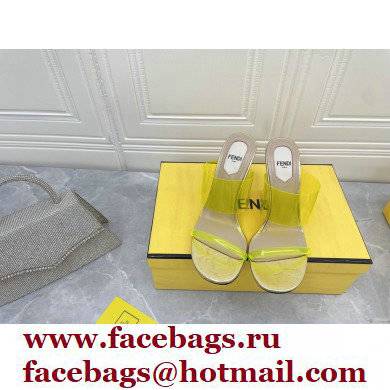 Fendi First Heel 9.5cm PVC TPU High-heeled Sandals 09 2022