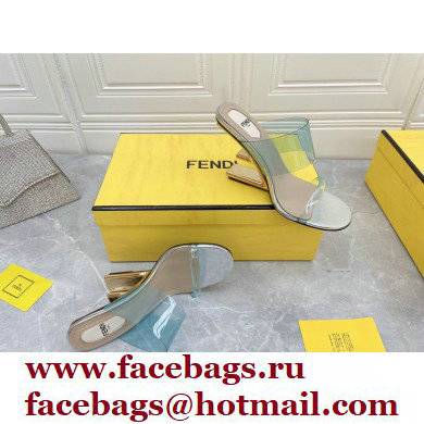 Fendi First Heel 9.5cm PVC TPU High-heeled Sandals 10 2022
