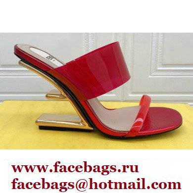 Fendi First Heel 9.5cm PVC TPU High-heeled Sandals 11 2022