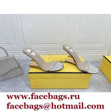 Fendi First Heel 9.5cm PVC TPU High-heeled Sandals 12 2022