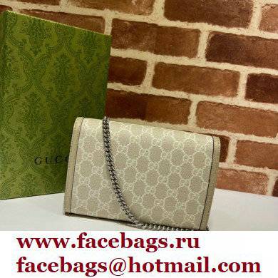 Gucci Dionysus Mini Chain Bag 401231 GG Canvas Oatmeal