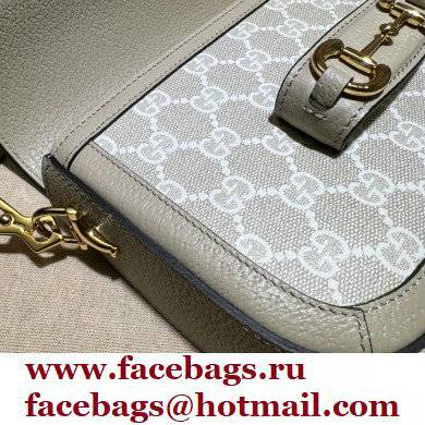 Gucci Horsebit 1955 GG mini bag 658574 GG Canvas Oatmeal