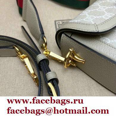 Gucci Horsebit 1955 GG mini bag 658574 GG Canvas Oatmeal