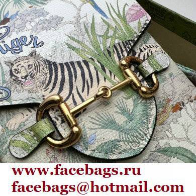 Gucci Horsebit 1955 Mini Bag 625615 Tiger Print