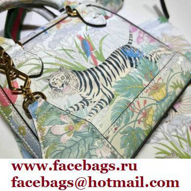 Gucci Horsebit 1955 Mini Bag 677212 Tiger Print