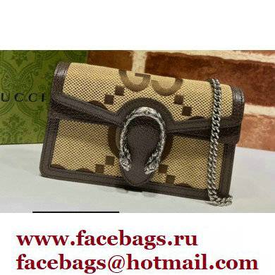 Gucci Jumbo GG Dionysus Super Mini Bag 476432