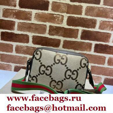 Gucci Messenger Bag with Jumbo GG 675891