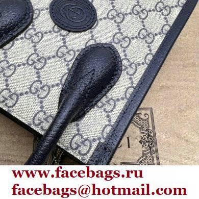Gucci Mini tote bag with Interlocking G 671623 GG Canvas Blue