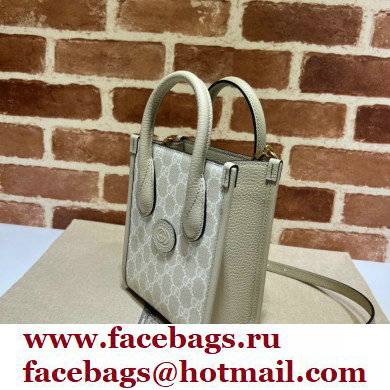Gucci Mini tote bag with Interlocking G 671623 GG Canvas Oatmeal