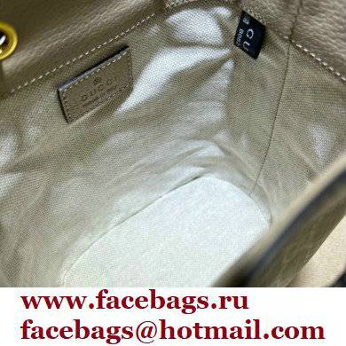 Gucci Ophidia Web mini bucket Bag 550620 GG Canvas Oatmeal