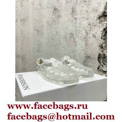 Gucci Rubber Sandals with Double G 676970 Transparent 2022