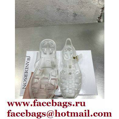 Gucci Rubber Sandals with Double G 676970 Transparent 2022
