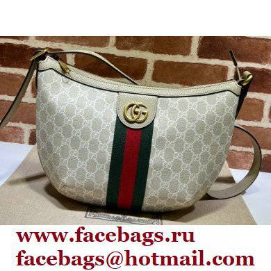 Gucci Web Ophidia Small Shoulder Bag 598125 GG Canvas Oatmeal - Click Image to Close