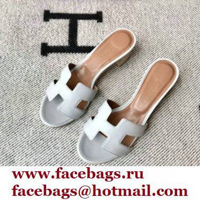 Hermes Heel 5cm Oasis Sandals in Swift Box Calfskin 01