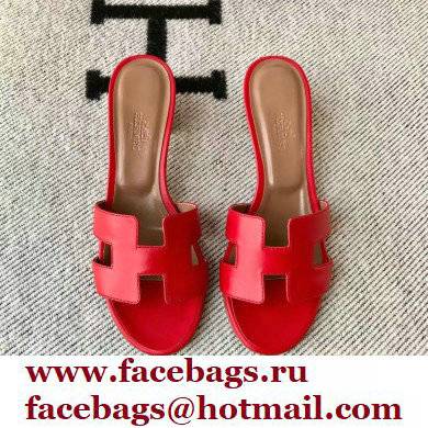 Hermes Heel 5cm Oasis Sandals in Swift Box Calfskin 12